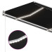 Copertină Automată Cu Led & Senzor Vânt, Antracit, 450X350 Cm