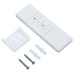 Copertină Automată Cu Senzor Vânt & Led Albastru/Alb 3,5X2,5 M