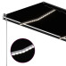 Copertină Automată Cu Senzor Vânt & Led, Antracit, 3X2,5 M