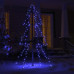 Brad Crăciun Conic, 78X120 Cm, 160 Led-Uri, Interior & Exterior