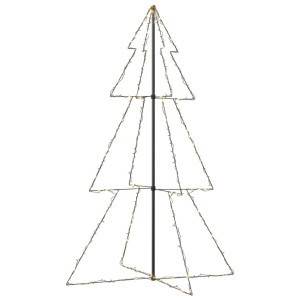 Brad Crăciun Conic 240 Led-Uri, 118X180 Cm, Interior & Exterior