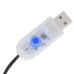 Instalație Brad De Crăciun Cu 180 Led-Uri Alb Rece 180 Cm