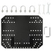 Plug De Zăpadă Pentru Atv, Negru, 115X38 Cm