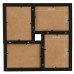 Ramă Foto Colaj Pentru 4X (13X18 Cm) Foto, Negru, Mdf