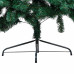 Brad Crăciun Artificial Pre-Iluminat Set Globuri Verde 120 Cm