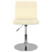 Scaun De Bar Pivotant, Crem, Material Textil