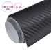 Folii Auto 3D, 2 Buc., Negru, 100X150 Cm