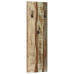 Cuier De Haine De Perete 2 Buc. 36X3X110 Cm Lemn Masiv Reciclat