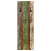 Cuier De Haine De Perete 2 Buc. 36X3X110 Cm Lemn Masiv Reciclat