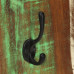 Cuier De Haine De Perete 2 Buc. 36X3X110 Cm Lemn Masiv Reciclat
