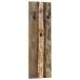 Cuier De Haine De Perete 2 Buc. 36X3X110 Cm Lemn Masiv Reciclat