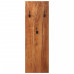 Cuier De Haine De Perete 2 Buc. 36X3X110 Cm, Lemn Masiv Acacia