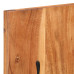 Cuier De Haine De Perete 2 Buc. 36X3X110 Cm, Lemn Masiv Acacia