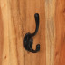 Cuier De Haine De Perete 2 Buc. 36X3X110 Cm, Lemn Masiv Acacia