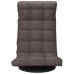 Scaun De Podea Pivotant, Gri Taupe, Material Textil