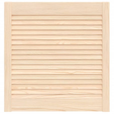 Ușă De Dulap Cu Design Lambriu, 61,5X59,4 Cm, Lemn Masiv De Pin