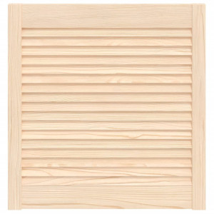 Ușă De Dulap Cu Design Lambriu, 61,5X59,4 Cm, Lemn Masiv De Pin