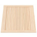 Ușă De Dulap Cu Design Lambriu, 61,5X59,4 Cm, Lemn Masiv De Pin