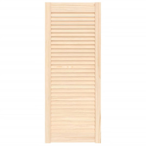 Ușă De Dulap Cu Design Lambriu, 99,3X39,4 Cm, Lemn Masiv De Pin