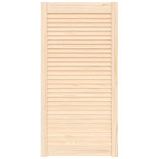 Ușă De Dulap Cu Design Lambriu, 99,3X49,4 Cm, Lemn Masiv De Pin