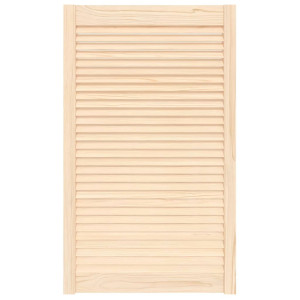 Ușă De Dulap Cu Design Lambriu, 99,3X59,4 Cm, Lemn Masiv De Pin