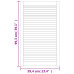 Ușă De Dulap Cu Design Lambriu, 99,3X59,4 Cm, Lemn Masiv De Pin