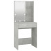 Masă De Toaletă Cu Led, Gri Beton, 60X40X140 Cm
