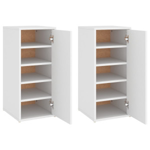 Pantofare, 2 Buc., Alb, 32X35X70 Cm, Pal