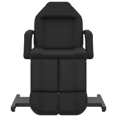 Scaun Tratament Înfrumusețare, Negru, 180X62X78 Cm, Piele Eco