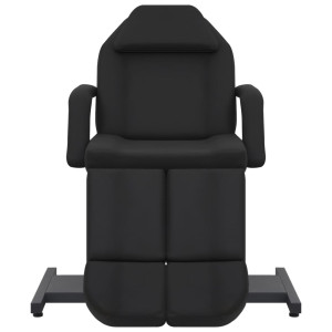 Scaun Tratament Înfrumusețare, Negru, 180X62X78 Cm, Piele Eco