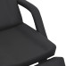 Scaun Tratament Înfrumusețare, Negru, 180X62X78 Cm, Piele Eco