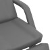 Scaun Tratament De Înfrumusețare, Gri, 180X62X78 Cm, Piele Eco