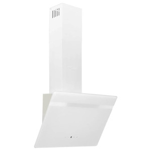 Hotă De Perete, Alb, 60 Cm, Oțel Și Sticlă Securizată