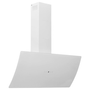 Hotă De Perete, Alb, 90 Cm, Oțel Și Sticlă Securizată