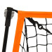 Plasă De Antrenament Sport Baseball, Negru, 174X76X158,5 Cm