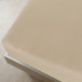Cearșaf De Pat Cu Elastic, 2 Buc, Gri Taupe, 140X200 Cm Bumbac