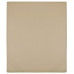Cearșaf De Pat Cu Elastic, 2 Buc, Gri Taupe, 160X200 Cm Bumbac