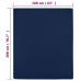 Cearșaf De Pat Cu Elastic, 2 Buc, Bleumarin, 160X200 Cm, Bumbac