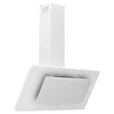 Hotă De Perete Alb 90 Cm Oțel Inoxidabil Și Sticlă Securizată