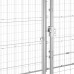 Padoc Câini De Exterior Cu Acoperiș, 16,94 M², Oțel Galvanizat