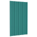 Panouri Pentru Acoperiș 12 Buc. Verde 80X45 Cm Oțel Galvanizat