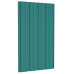 Panouri Pentru Acoperiș 12 Buc. Verde 80X45 Cm Oțel Galvanizat