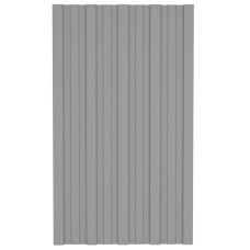 Panouri Pentru Acoperiș, 36 Buc., Gri, 80X45Cm, Oțel Galvanizat