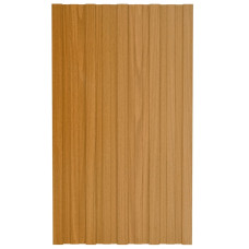 Panouri Acoperiș, 36 Buc., Natural, 80X45 Cm, Oțel Galvanizat