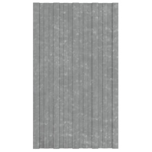 Panouri Pentru Acoperiș 36 Buc Argintiu 80X45Cm Oțel Galvanizat