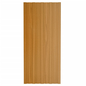 Panouri Acoperiș, 36 Buc., Natural, 100X45 Cm, Oțel Galvanizat