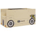 Set Masă&Scaune Pentru Copii 3 Piese Model Mașină Off-Road Mdf