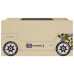 Set Masă&Scaune Pentru Copii 3 Piese Model Mașină Off-Road Mdf