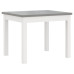 Set Masă&Scaune Pentru Copii, 4 Piese, Alb Și Gri, Mdf Set Masă&Scaune Pentru Copii, 4 Piese, Alb Și Gri, Mdf