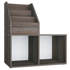 Raft Reviste Copii Gri/Sonoma 71X30X78,5 Cm Lemn Prelucrat